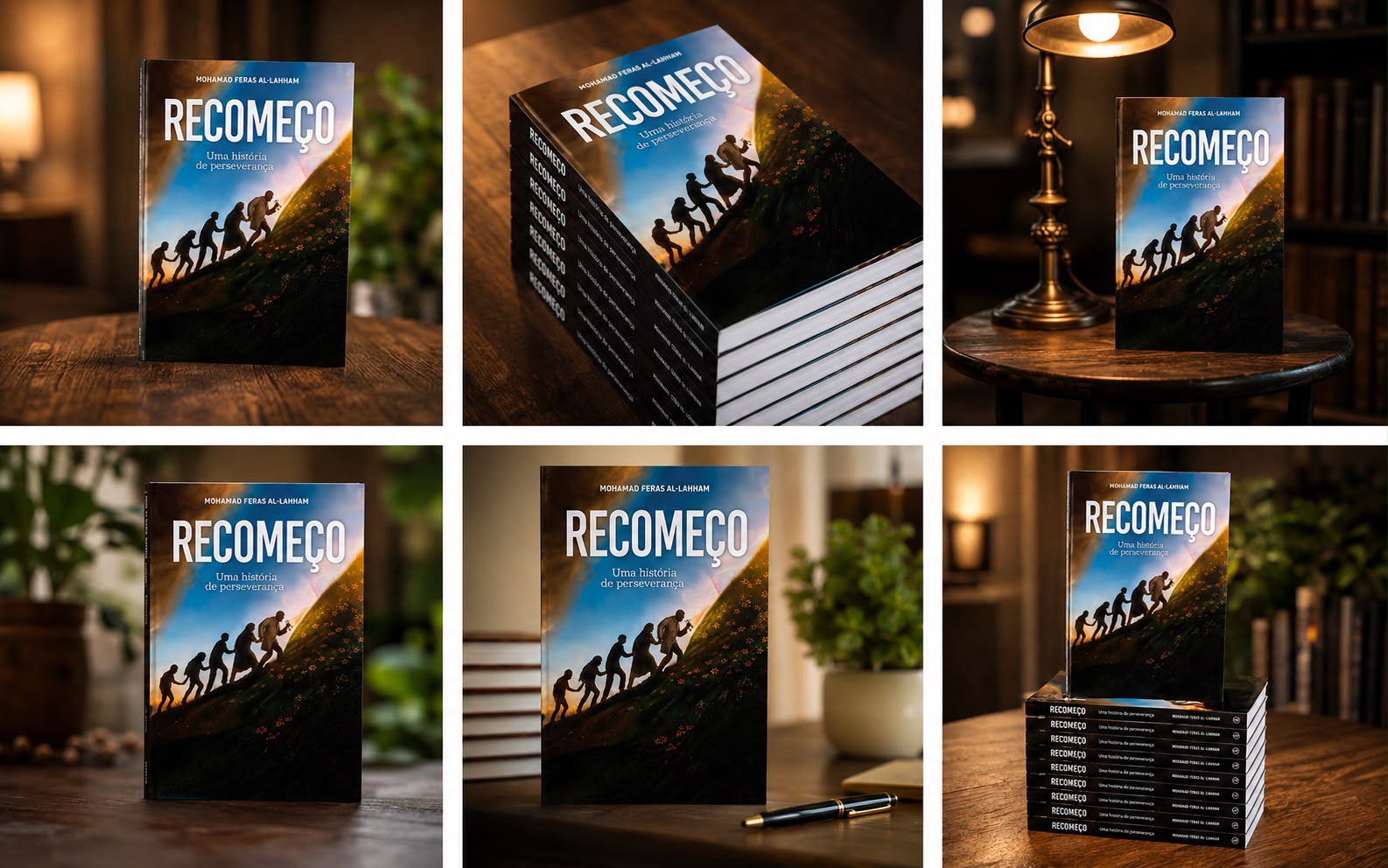 Miolo do livro Recomeço aberto