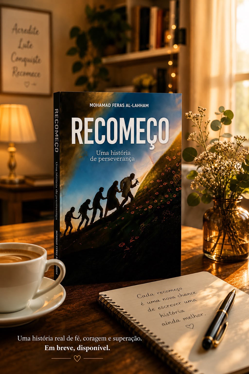 Capa do livro Recomeço